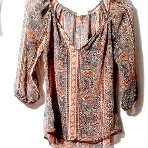 Charlotte Rouse Earthtone Top